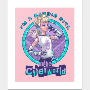 Barbie in the Cyberworld Posters and Art